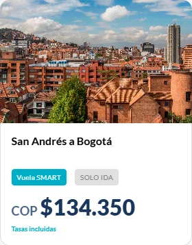 San Andrés a Bogotá